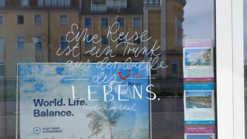 © Schaufensterlettering 2022, Reisecenter Falkensee