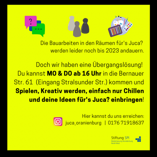 © Jugendcafé, Oranienburg